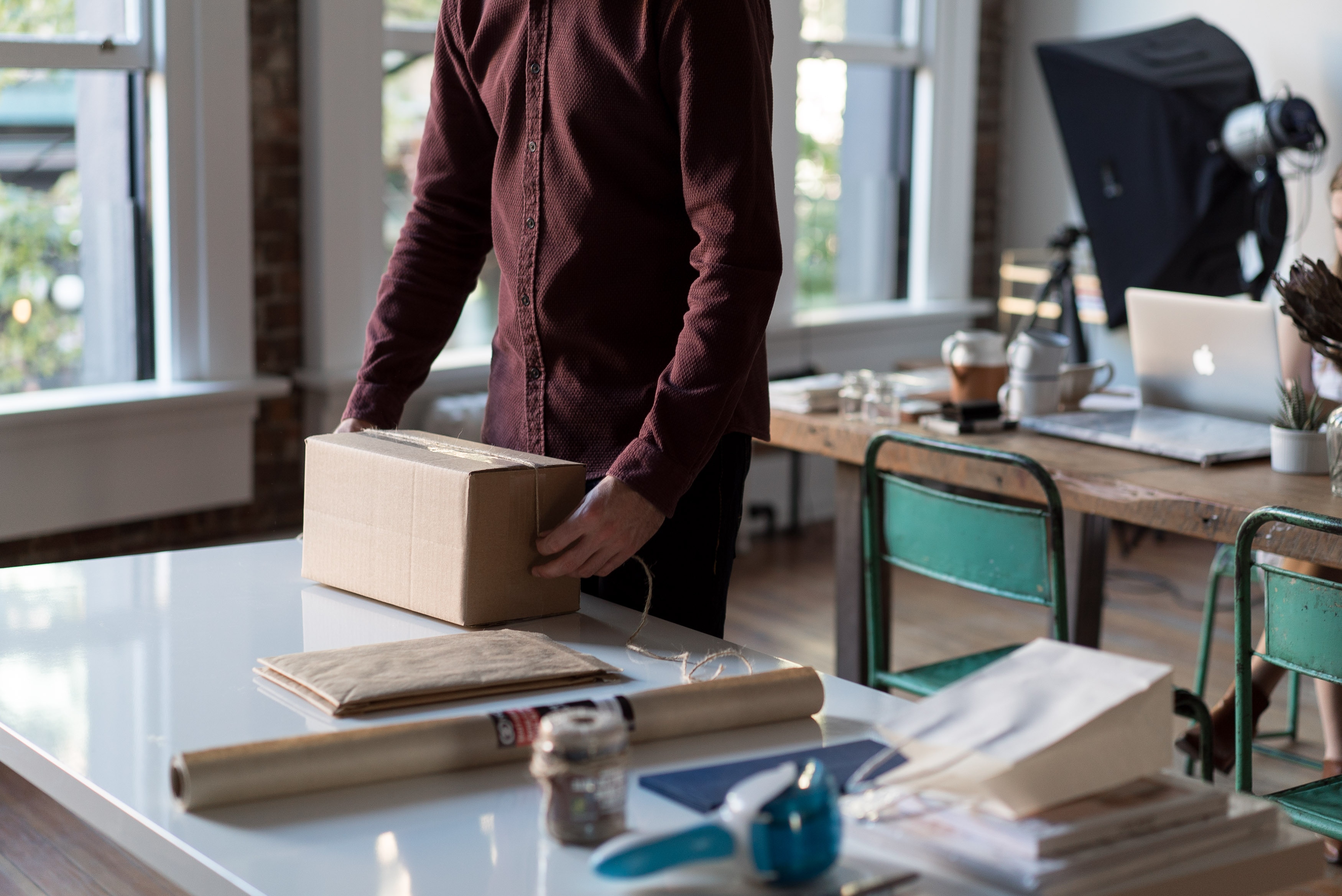 Mise en carton pour le déménagement